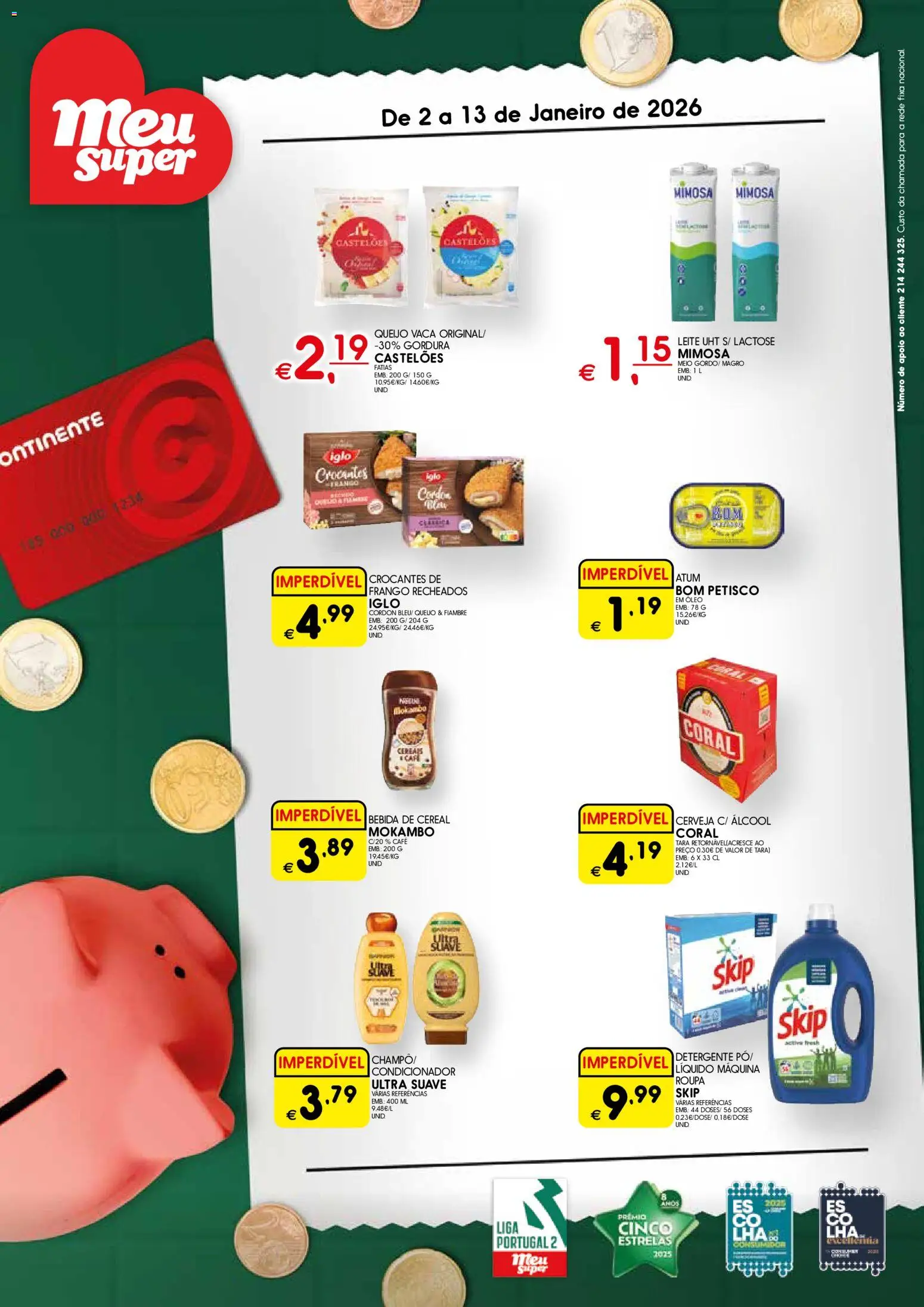 Pré-visualização do folheto da loja Meu Super válida a partir de 02/01/2026