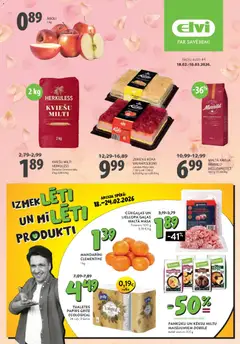 Skatīt Elvi akciju bukletu, derīgs no 18.02.2026.