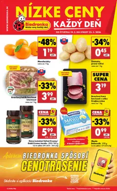 Náhľad Biedronka letáku platného od 19.03.2026