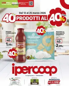 Anteprima dell'opuscolo Ipercoop volantino Borgomanero dal negozio Ipercoop valido da 12/03/2026