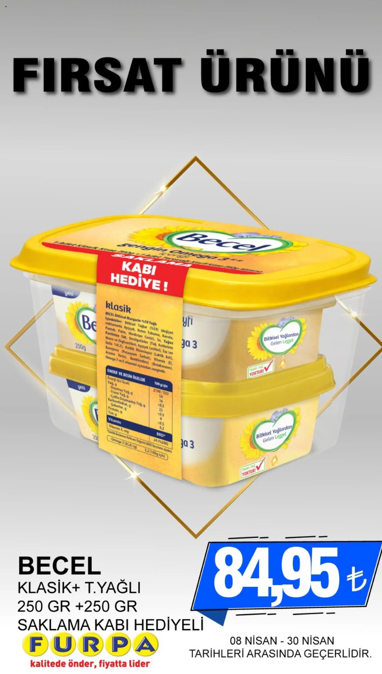 Furpa Furpa - Fırsat Ürünü 08.04.2026 - Broşürünün önizlemesi