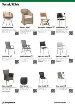 Vorschau des Merkblatts Aktionen Gartenmöbel vom Shop DO IT+GARDEN MIGROS gültig von 26.02.2024 bis | Seite: 18