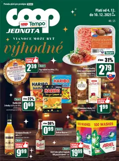 Náhľad COOP Jednota letáku platného od 04.12.2025 | Strana: 29