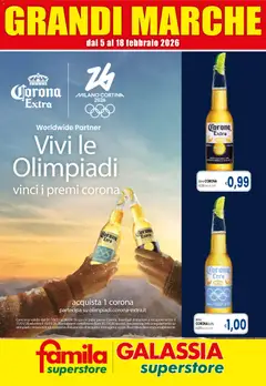 Anteprima dell'opuscolo Volantino Grandi marche dal negozio Galassia valido da 05/02/2026