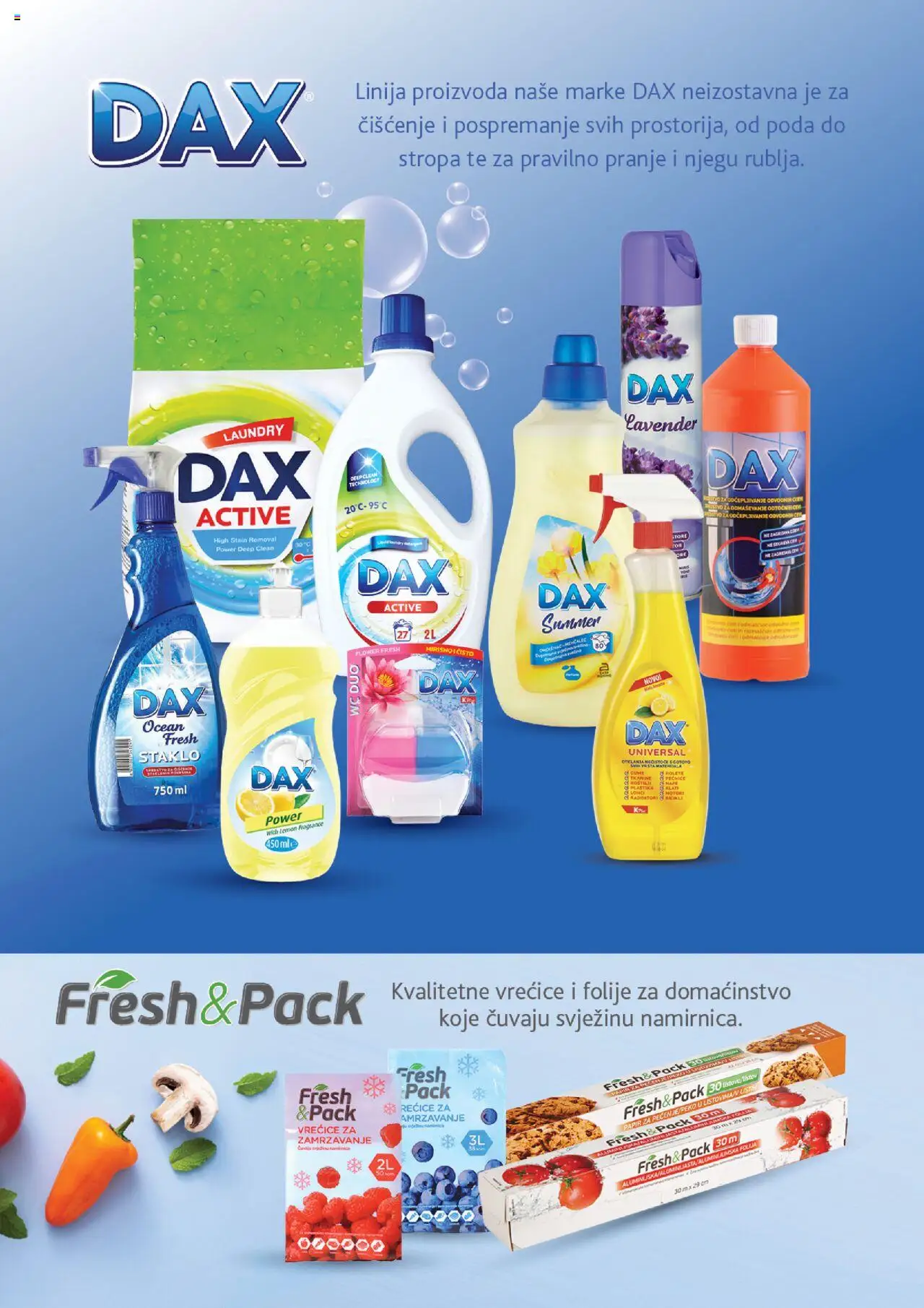 Pregled letka Katalog poznajte naše marke! trgovine Mercator vrijedi od 2025.08.17