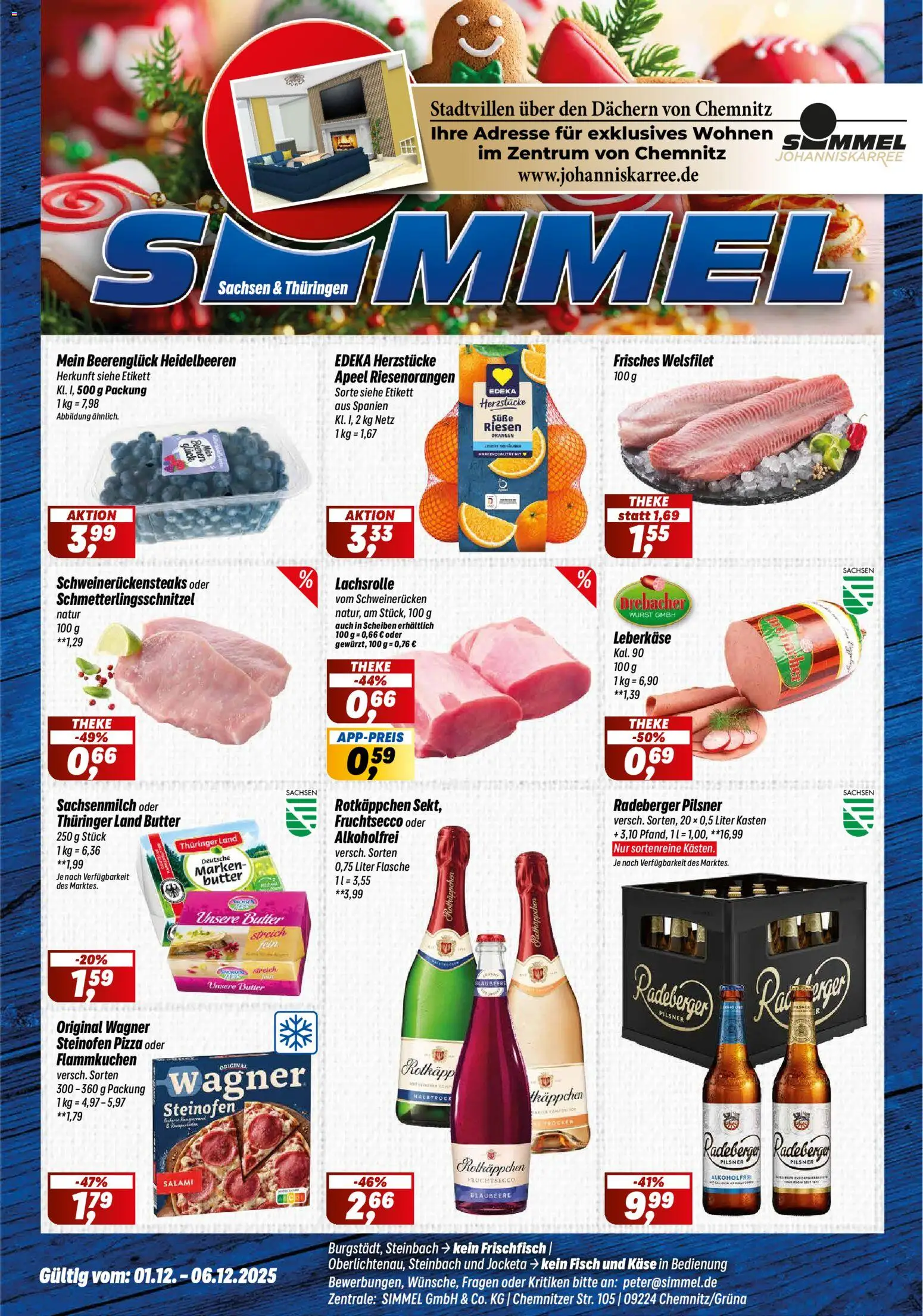Vorschau von dem Prospekt des Geschäftes Simmel, gültig ab dem 01.12.2025