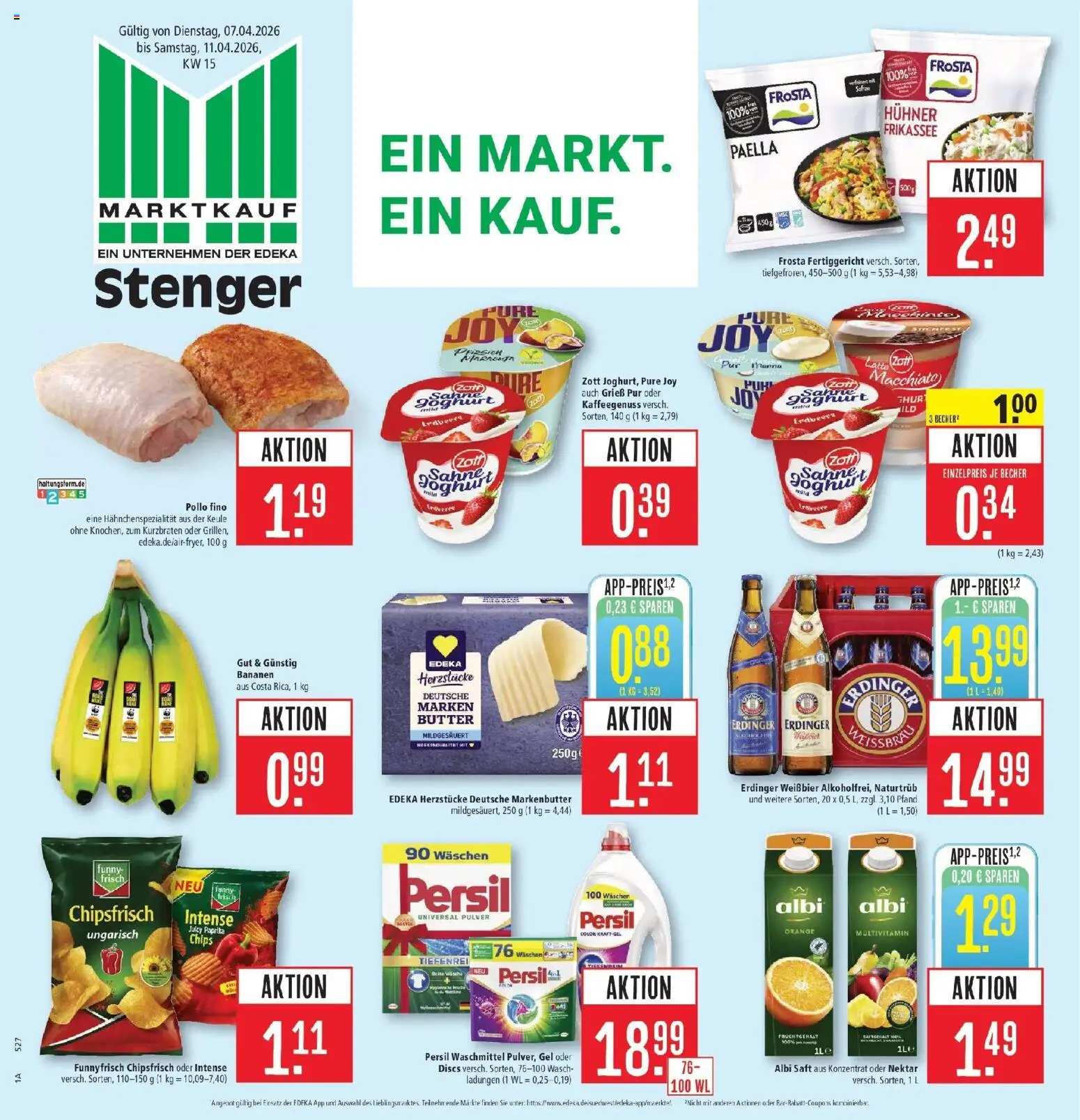 Vorschau von dem Prospekt des Geschäftes Marktkauf, gültig ab dem 05.04.2026