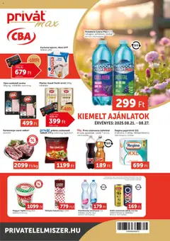 PRIVÁT - Aktuális szórólap MAX megtekintése, amely érvényes 2025.08.21.-től