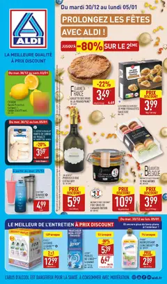 Prévisualisation de Catalogue de la semaine du magasin Aldi formulaire valide 30/12/2025