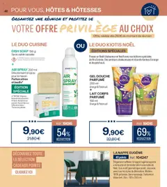 Prévisualisation de Catalogue du magasin Stanhome formulaire valide 20/10/2025 | Page: 48
