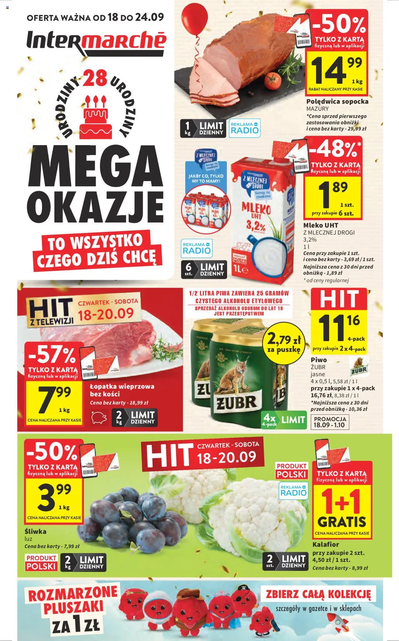 Intermarche Gazetka od 18.09.2025 - Nowa Gazetka - Numer strony 1