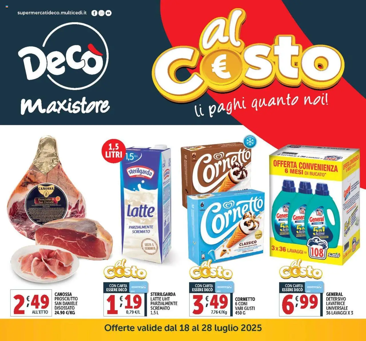 Volantino Decò valido da 18/07/2025 numero di pagina 1