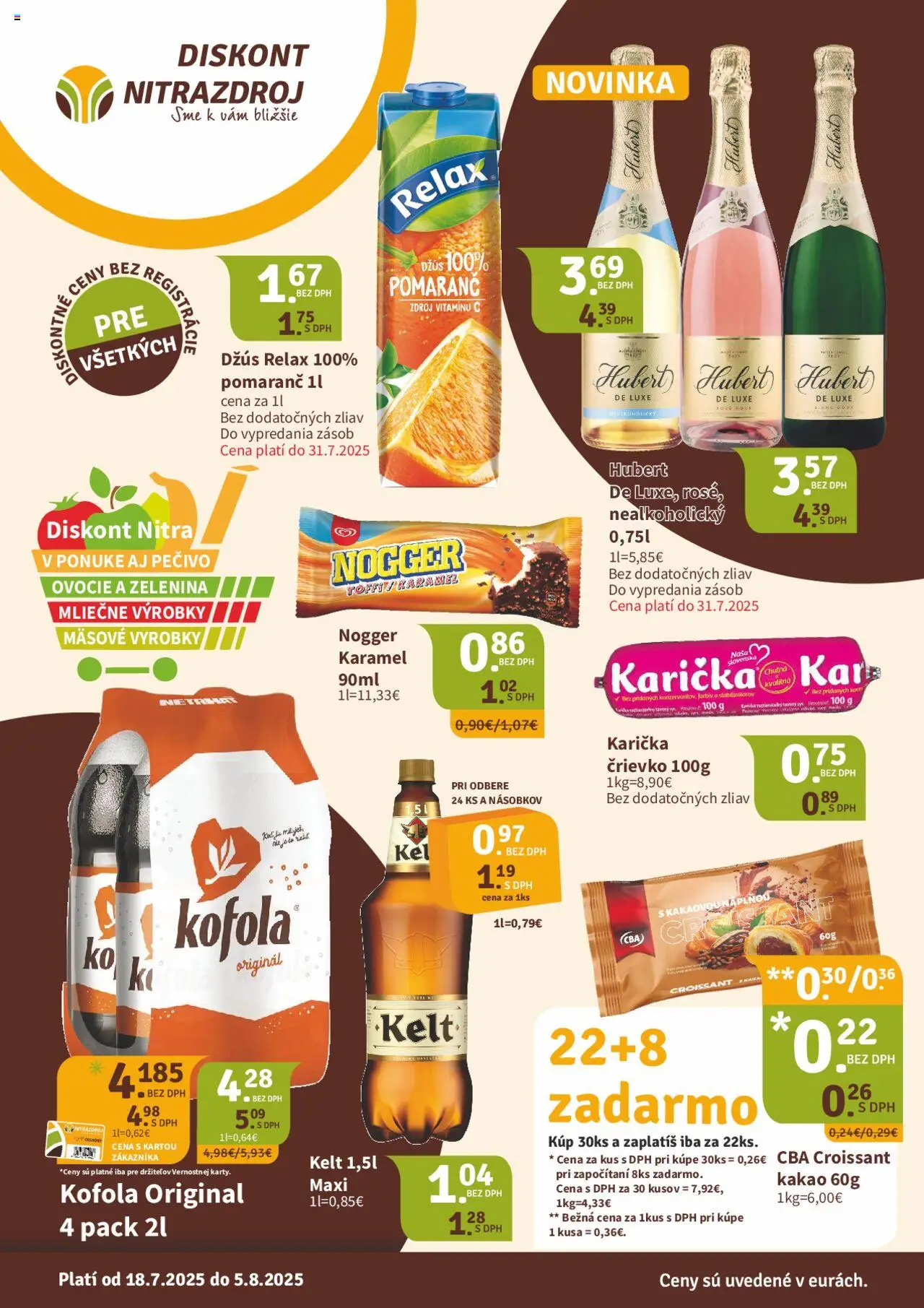 Nitrazdroj Leták (18.07. - 05.08.2025) - Akčná ponuka