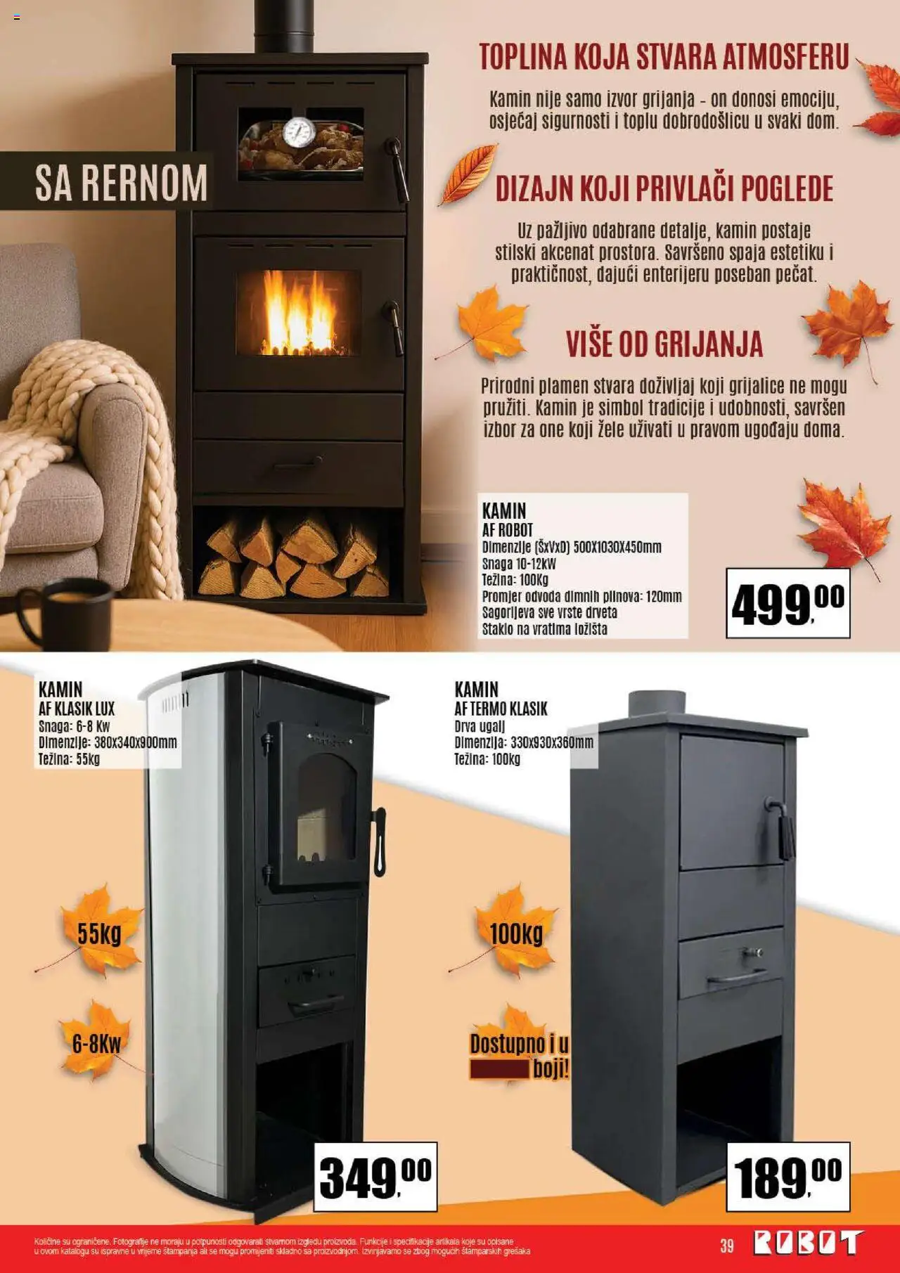 Pregled letka Katalog trgovine Robot vrijedi od 2025.10.20