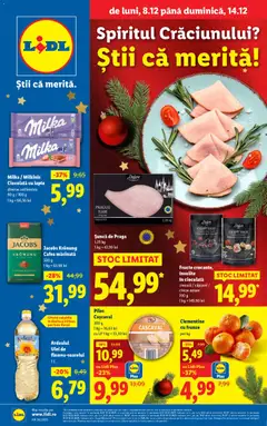 Previzualizarea de cataloage: Lidl Catalog nou valabil de la 08.12.2025