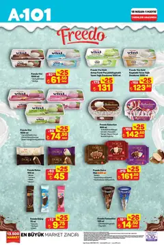 A101 A101 Katalog Freedo 18.04.2026 - Broşürünün önizlemesi