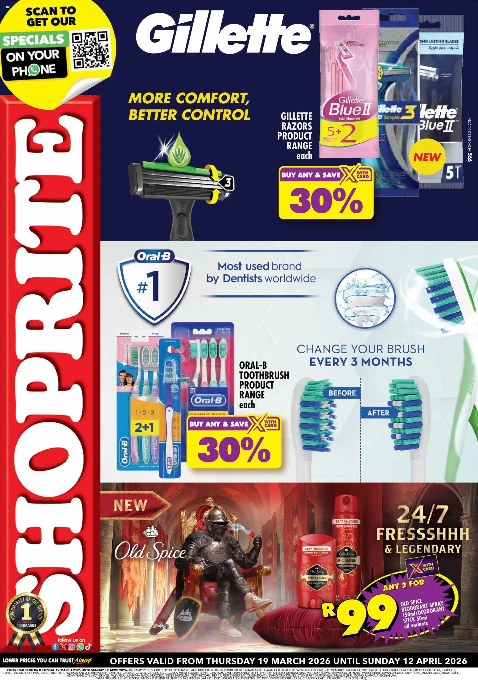 Preview of Shoprite flyer valid from 19/03/2026