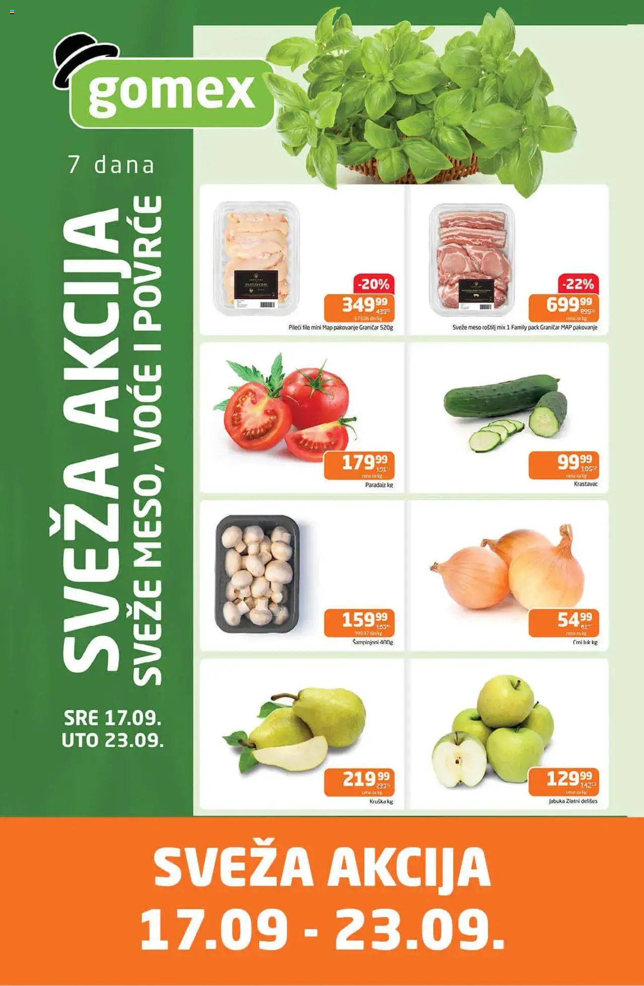 Gomex katalog važi od 17.09.2025 - stranica 1