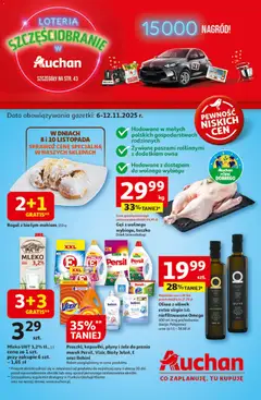 Pogląd gazetki "Black Friday" ze sklepu Auchan ważnej od 06.11.2025