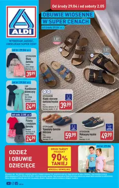 Pogląd gazetki "Aldi gazetka - Hity od Środy i od Soboty" ze sklepu Aldi ważnej od 29.04.2026