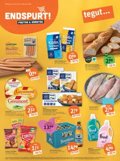 Vorschau von dem Prospekt des Geschäftes Tegut, gültig ab dem 16.02.2026