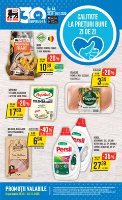 Previzualizarea de cataloage: Mega Image Catalog nou valabil de la 30.10.2025