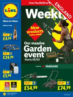 Preview of Lidl Lidl Weekly valid from 05/03/2026