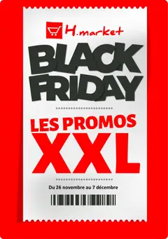Prévisualisation de Black Friday du magasin Hmarket formulaire valide 26/11/2025