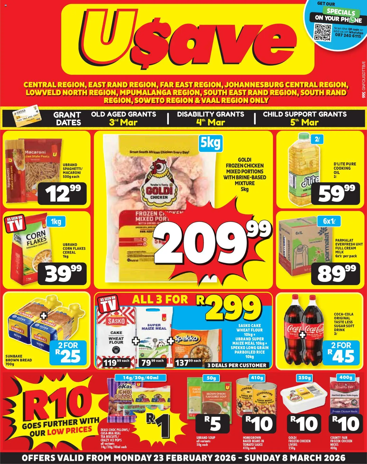 Preview of Usave flyer valid from 23/02/2026