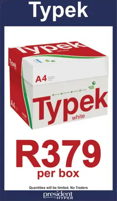 Preview of President Hyper flyer valid from 24/10/2025