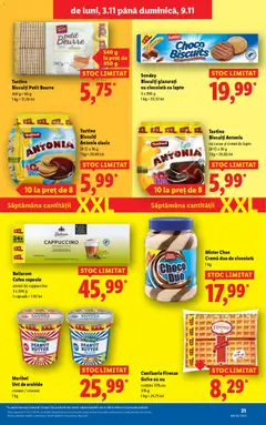 Previzualizarea de cataloage: Lidl Catalog nou valabil de la 03.11.2025 | Pagina: 21