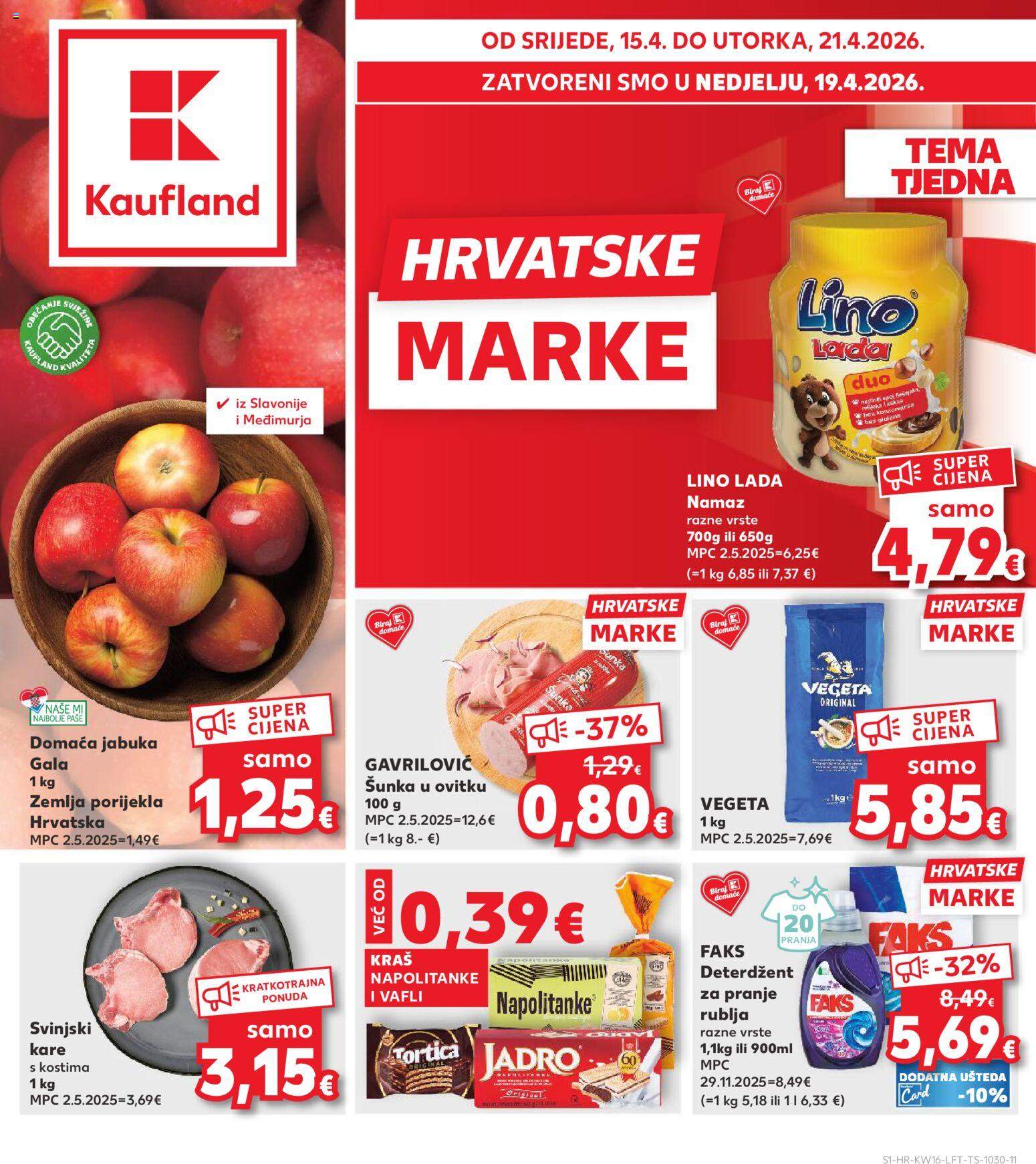 Novi Kaufland katalog od 15.04.