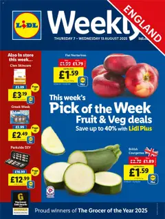 Preview of Lidl Lidl Weekly valid from 07/08/2025