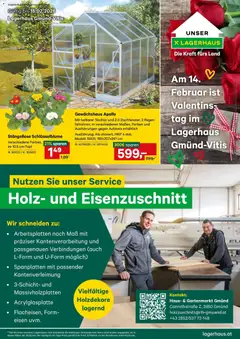 Vorschau der Angebote: Lagerhaus Poysdorf, Roßleithen, Markt Hartmannsdorf gültig ab 01.02.2026