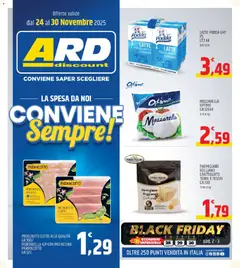 Anteprima dell'opuscolo Volantino Sardegna dal negozio ARD Discount valido da 24/11/2025