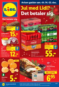 Eksempel på tilbudsavis Tilbudsavis fra butik Lidl gyldig fra 14/12/2025