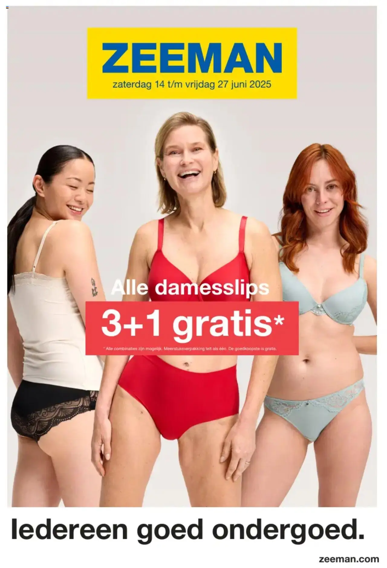 Zeeman shop Folder geldig vanaf 14/06/2025 - Paginanummer 1