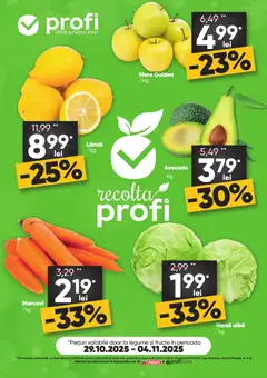 Previzualizarea de cataloage: Profi Revista Fresh valabil de la 29.10.2025