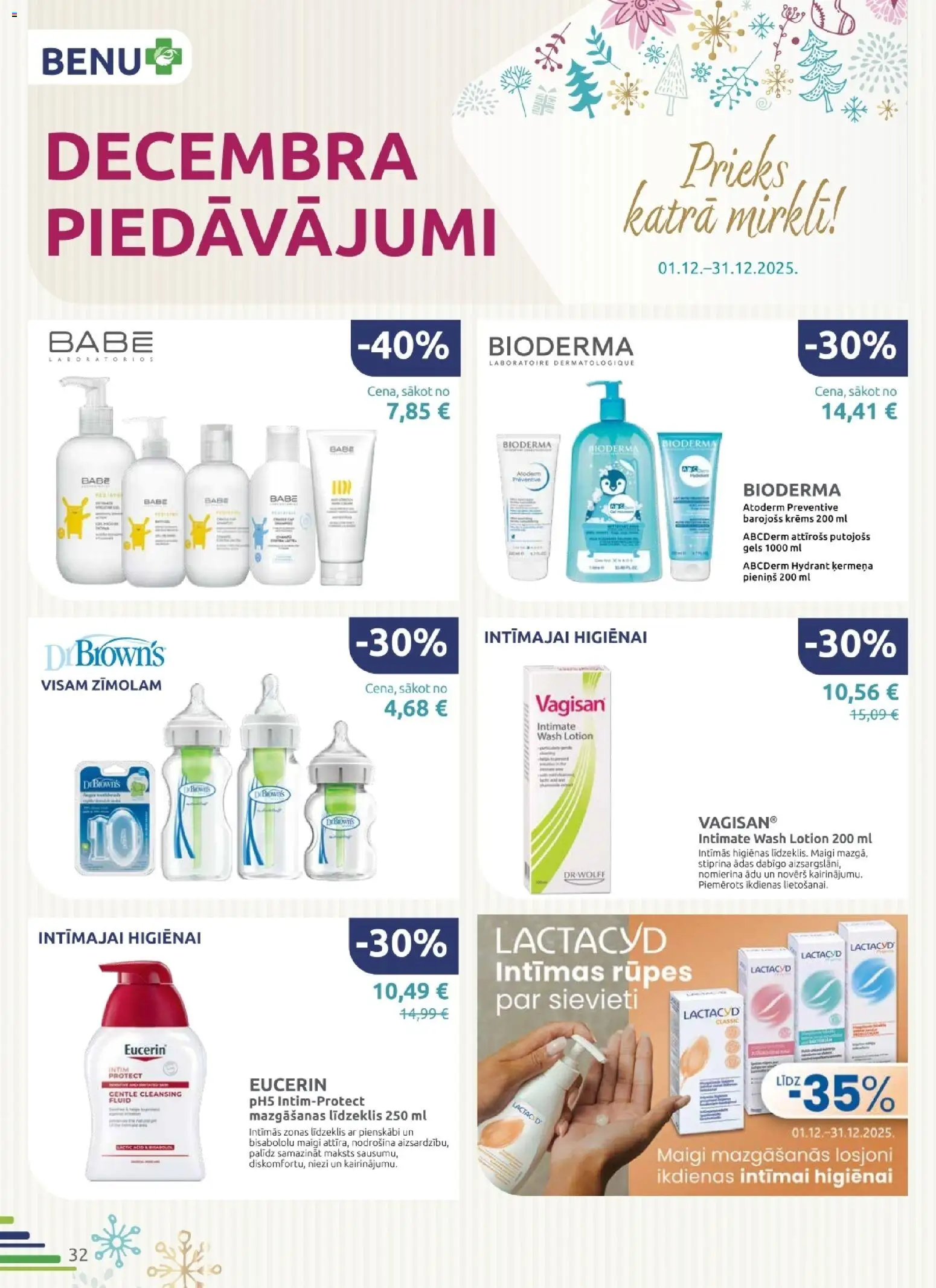 Skatīt BENU akciju bukletu, derīgs no 2025.12.01