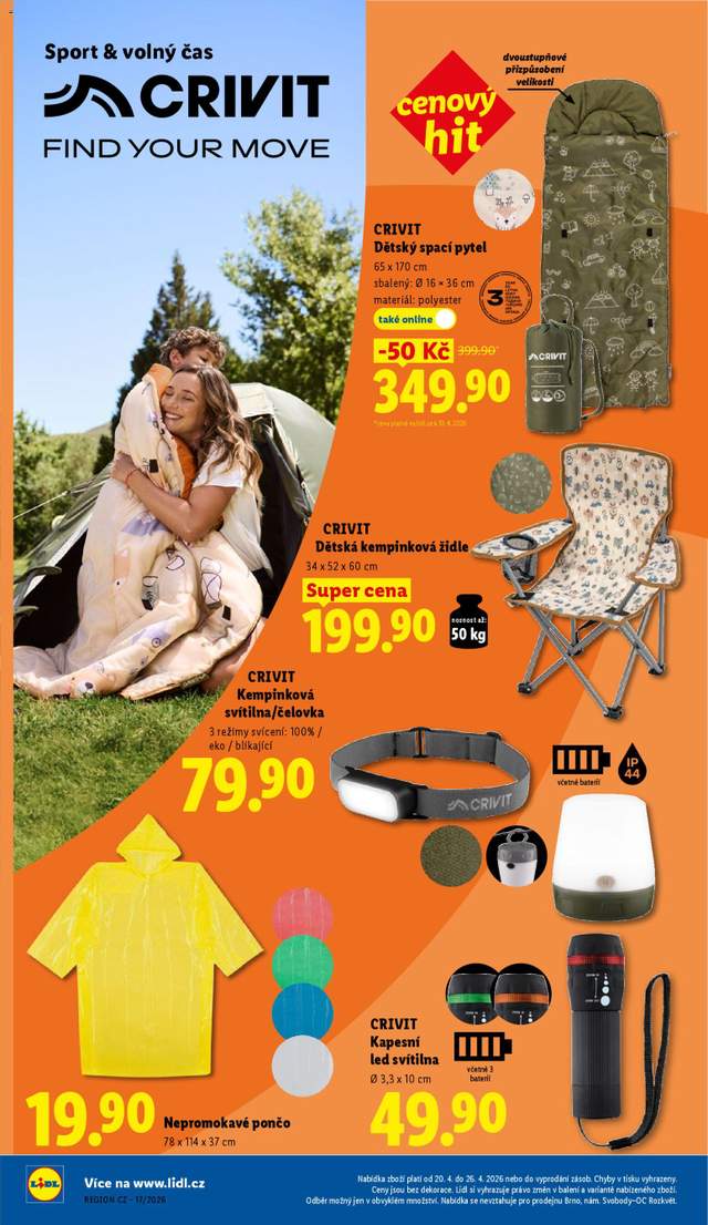 Nový Lidl leták od 20.04.