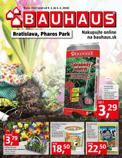 Náhľad Bauhaus letáku platného od 09.03.2026