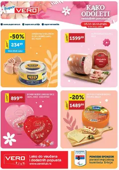 Pregled SuperVERO kataloga - važi od 05.03.2026