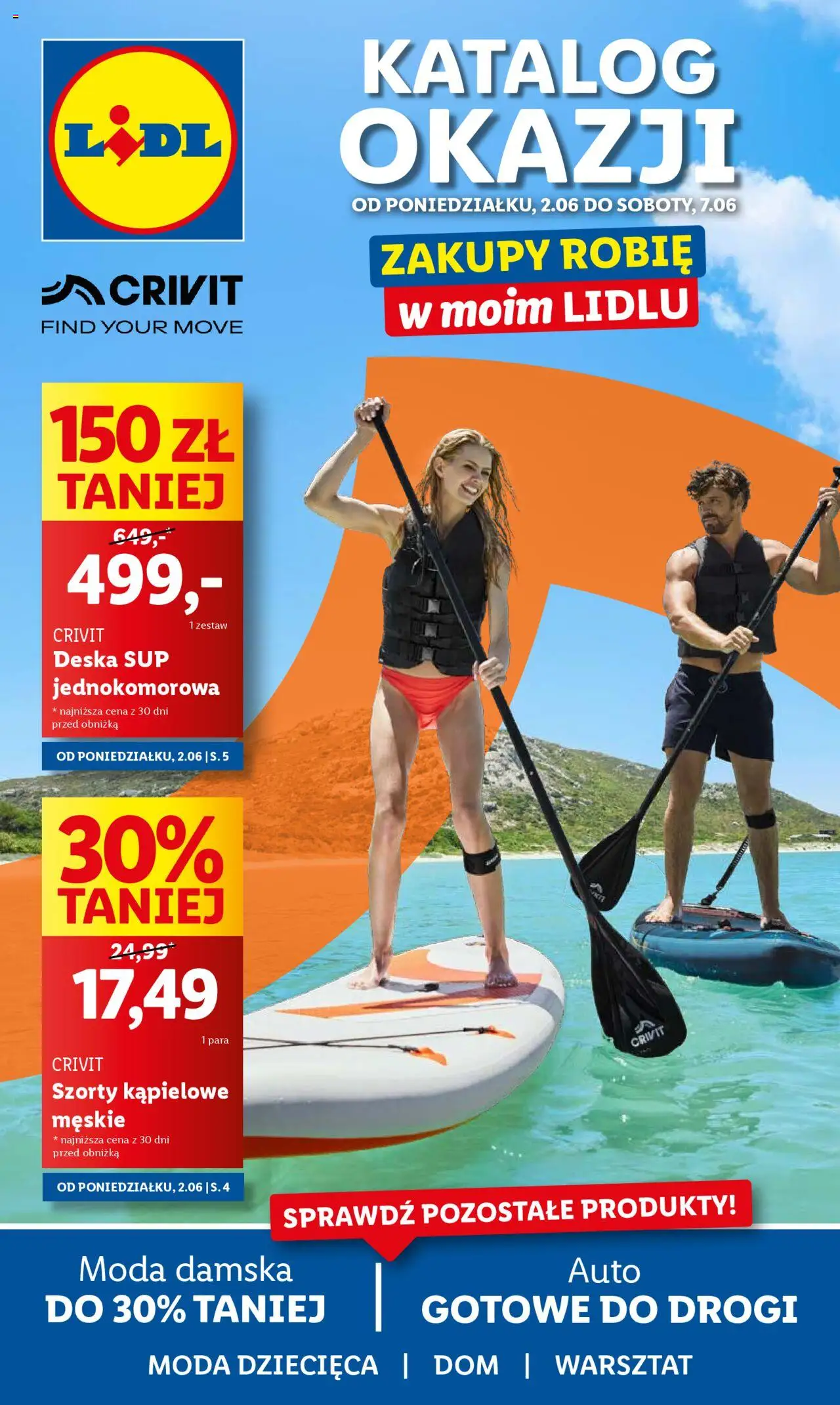 LIDL gazetka 02.06.2025 - 07.06.2025 - Najnowsza od czwartku - Numer strony 1 - Szorty
