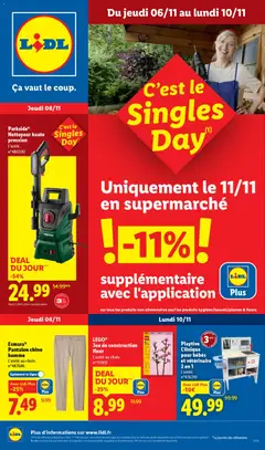 Prévisualisation de Catalogue les bonnes affaires de la semaine du magasin LIDL formulaire valide 06/11/2025