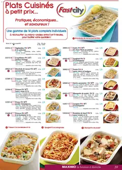 Prévisualisation de Catalogue du magasin Maximo formulaire valide 21/11/2025 | Page: 59