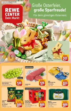 Vorschau von dem Prospekt des Geschäftes Rewe, gültig ab dem 23.03.2026