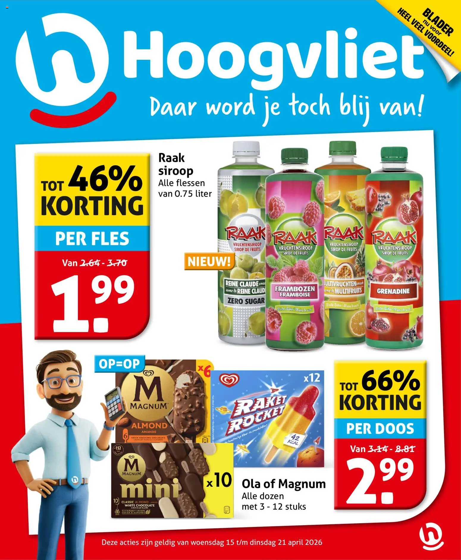 Voorbeeld van Hoogvliet folder van winkel Hoogvliet geldig vanaf 15-04-2026
