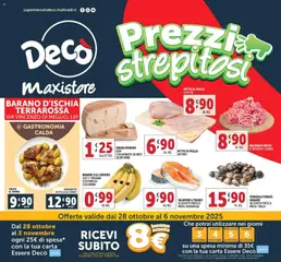 Anteprima dell'opuscolo Volantino MaxiStore - Barano d'Ischia dal negozio Decò valido da 28/10/2025