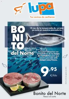 Vista previa del folleto de la tienda Lupa Supermercados válido desde el 14/08/2025 