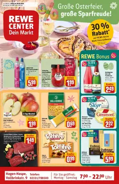 Vorschau von dem Prospekt des Geschäftes Rewe, gültig ab dem 30.03.2026